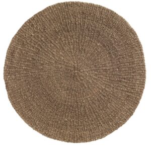 ALFOMBRA ALGAS MARINAS NATURAL 150 CM DIAMETRO Gabar