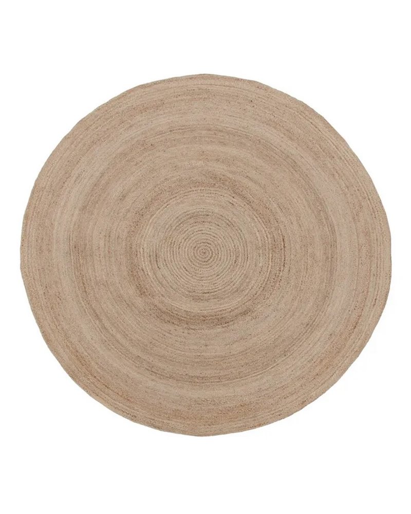 ALFOMBRA NATURAL YUTE DECORACIÓN 300 X 300 CM