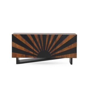 APARADOR 3 PUERTAS MADERA MACIZA DE MANGO CON PATAS DE MADERA NE Gabar