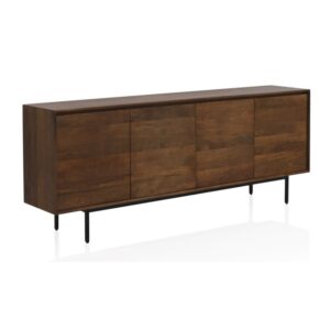 APARADOR 4 PUERTAS LISAS MADERA MACIZA DE MANGO