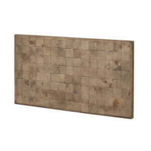 CABEZAL DE MADERA DE BLOQUES 110X60 CM  Gabar