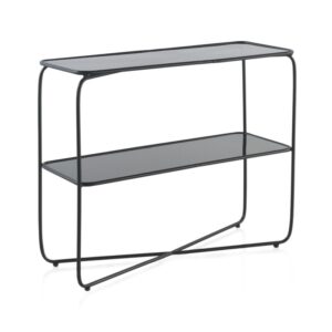 CONSOLA METAL CON CRISTAL  Gabar