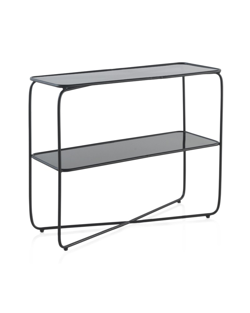 CONSOLA METAL CON CRISTAL Gabar