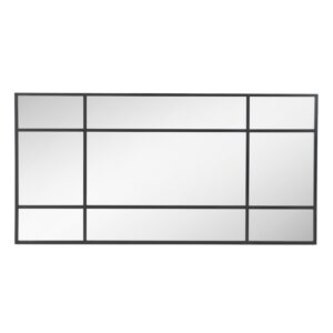 ESPEJO 100X200 ESTRUCTURA METAL NEGRA Gabar