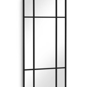 ESPEJO RECTANGULAR 80X170 ESTRUCTURA METAL NEGRA Gabar