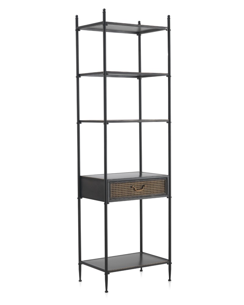 ESTANTE 1 CAJON ESTRUCTURA METAL Gabar