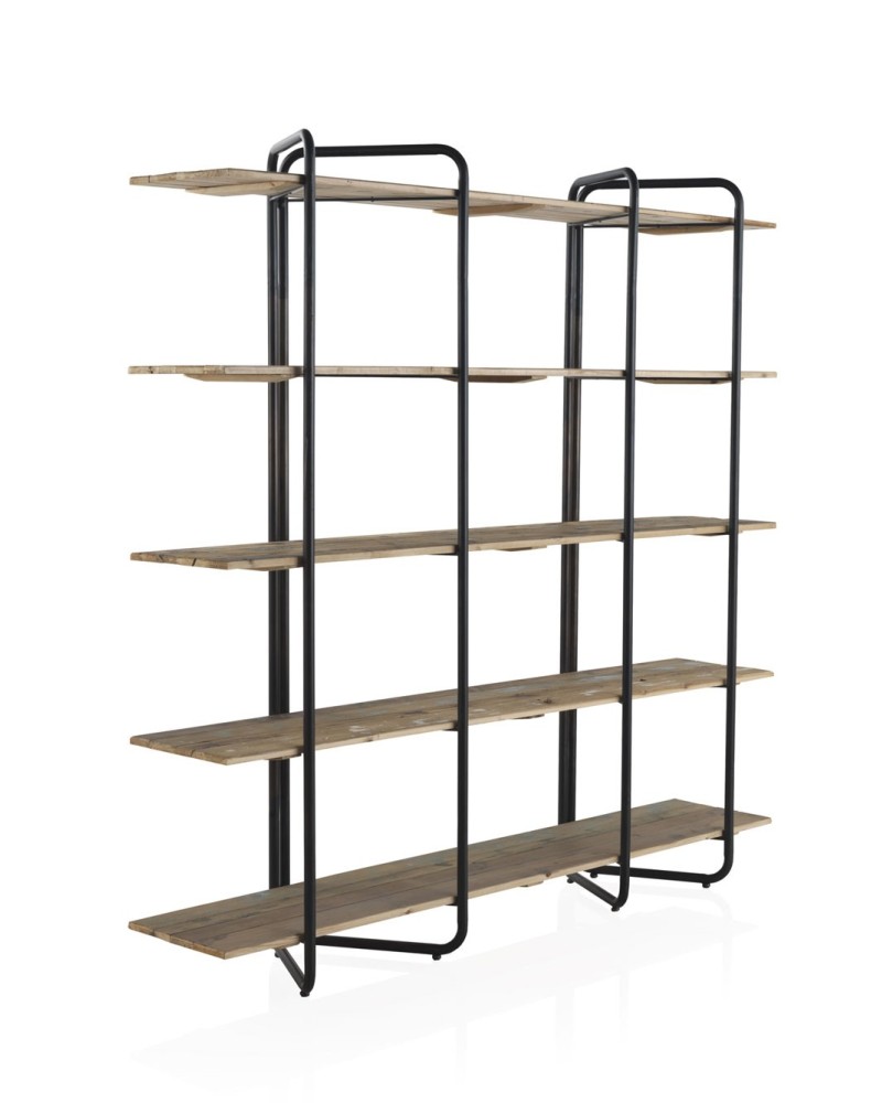 ESTANTERIA MADERA Y PATAS METAL - (P30) Gabar