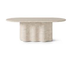 MESA LORRAINE 220 MARMOL TRAVERTINO