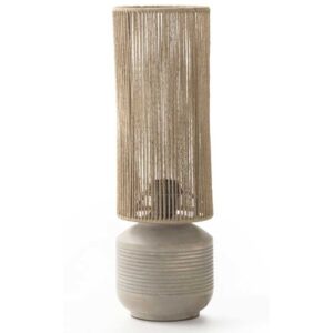 LAMPARA DE SOBREMESA YUTE  Gabar