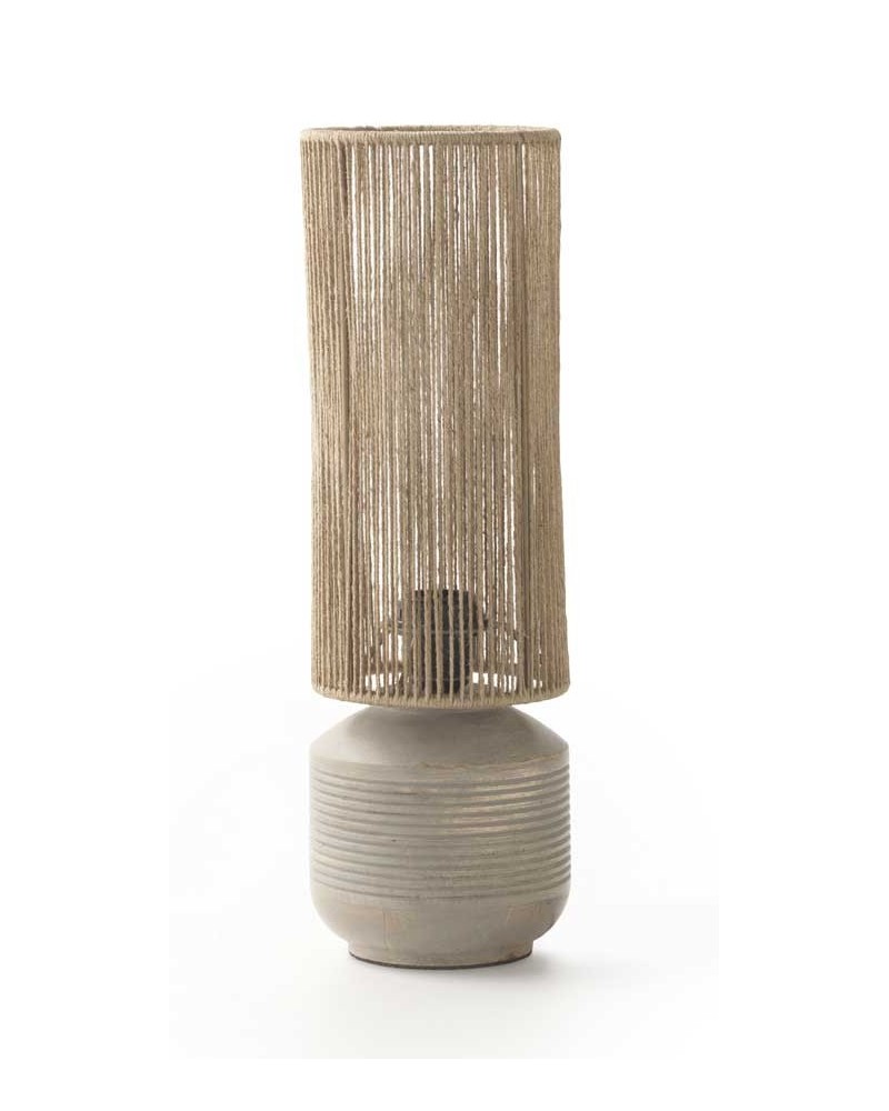 LAMPARA DE SOBREMESA YUTE Gabar