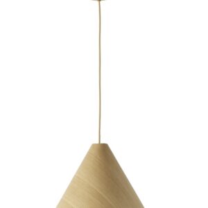 LAMPARA DE TECHO DE MADERA  Gabar