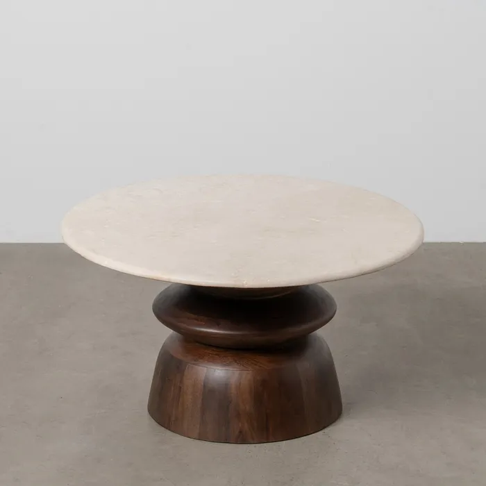 Mesa centro mármol/madera PEPITA - Imagen 3