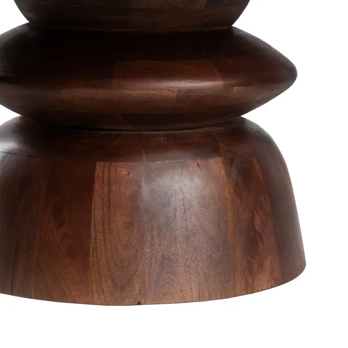 Mesa centro mármol/madera PEPITA - Imagen 2