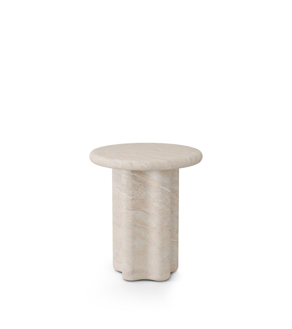 MESA CENTRO EMERIC MARMOL TRAVERTINO