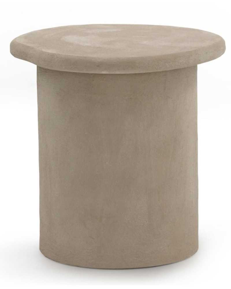 MESA DE CENTRO COLOR CEMENTO ARENA DE POLIRESINA Gabar