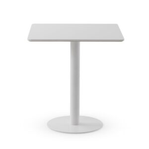 MESA MELAMINA BLANCA 70X70