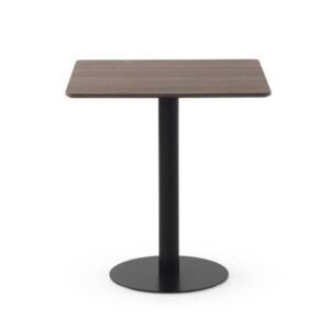 MESA MELAMINA NOGAL 70X70