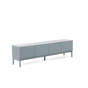 MUEBLE TV MDF COLOR AZUL PALOMA