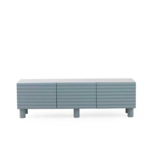 MUEBLE TV MDF COLOR AZUL PALOMA