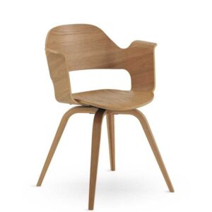 PACK 2 SILLONES MADERA CONTRACHAPADO ROBLE