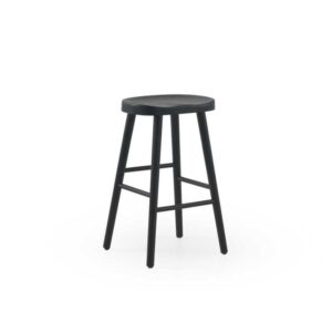 PACK 2 TABURETES MADERA DE TOON COLOR NEGRO