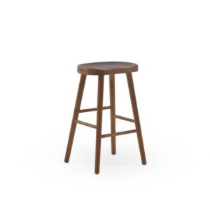 PACK 2 TABURETES MADERA DE TOON COLOR NOGAL