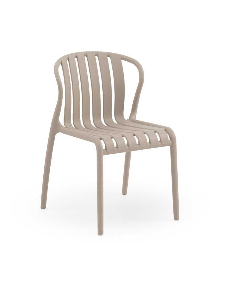 PACK 4 SILLAS PP COLOR CAMEL