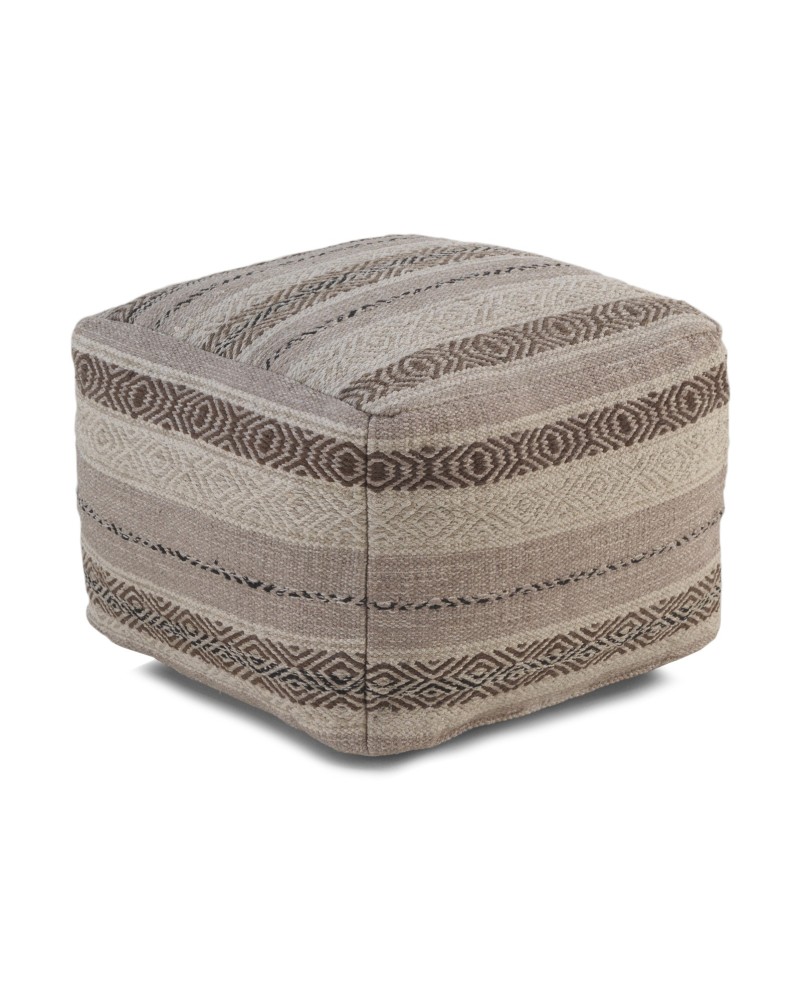 PUF ALGODON BEIGE 45X45X35 CM Gabar