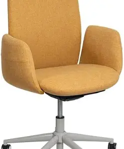 SILLA OFICINA BRITISH MOSTAZA