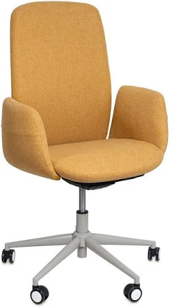 SILLA OFICINA BRITISH MOSTAZA