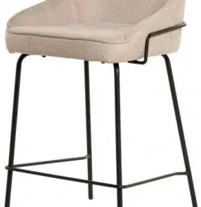 TABURETE LOUIS BEIGE