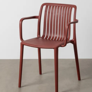 SILLA GRANATE POLIPROPILENO EXTERIOR 53 X 50 X 77,50 CM