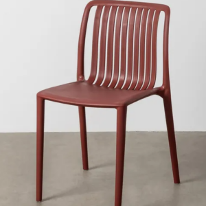 SILLA GRANATE POLIPROPILENO EXTERIOR 47 X 51 X 77,50 CM