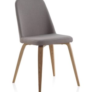 SILLA MADERA TAPIZADA PACK 4 UNIDADES  Gabar