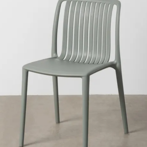 SILLA VERDE POLIPROPILENO EXTERIOR 47 X 51 X 77,50 CM
