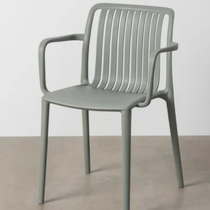 SILLA VERDE POLIPROPILENO EXTERIOR 53 X 50 X 77,50 CM
