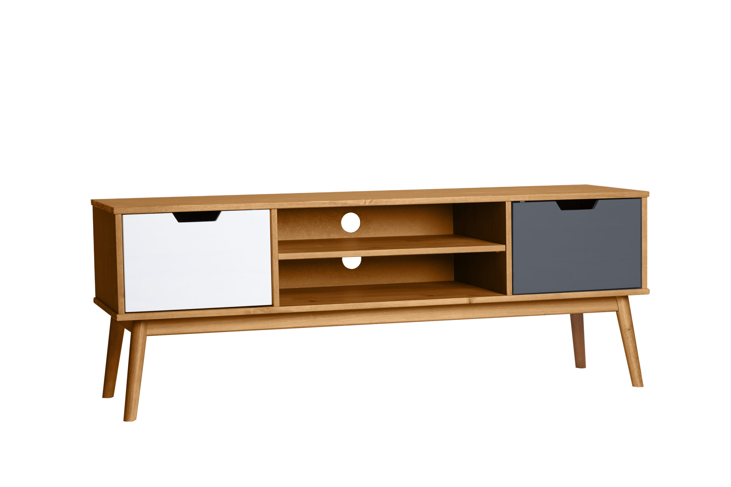 MUEBLE TV CUSCO 2P CERA/GRIS T-BLANCO - Imagen 8