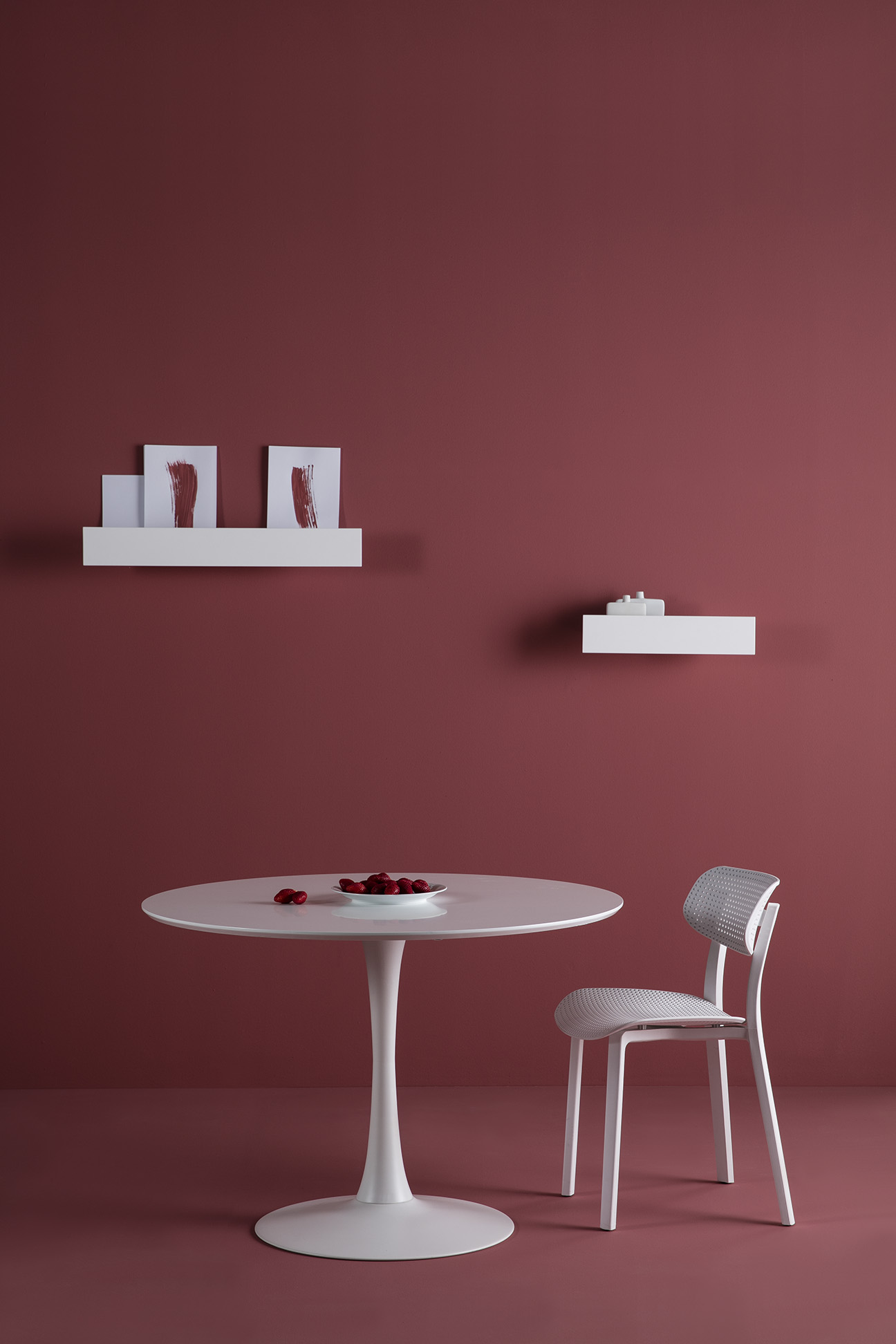 MESA REDON. ODA 110CM BLANCO - Imagen 4