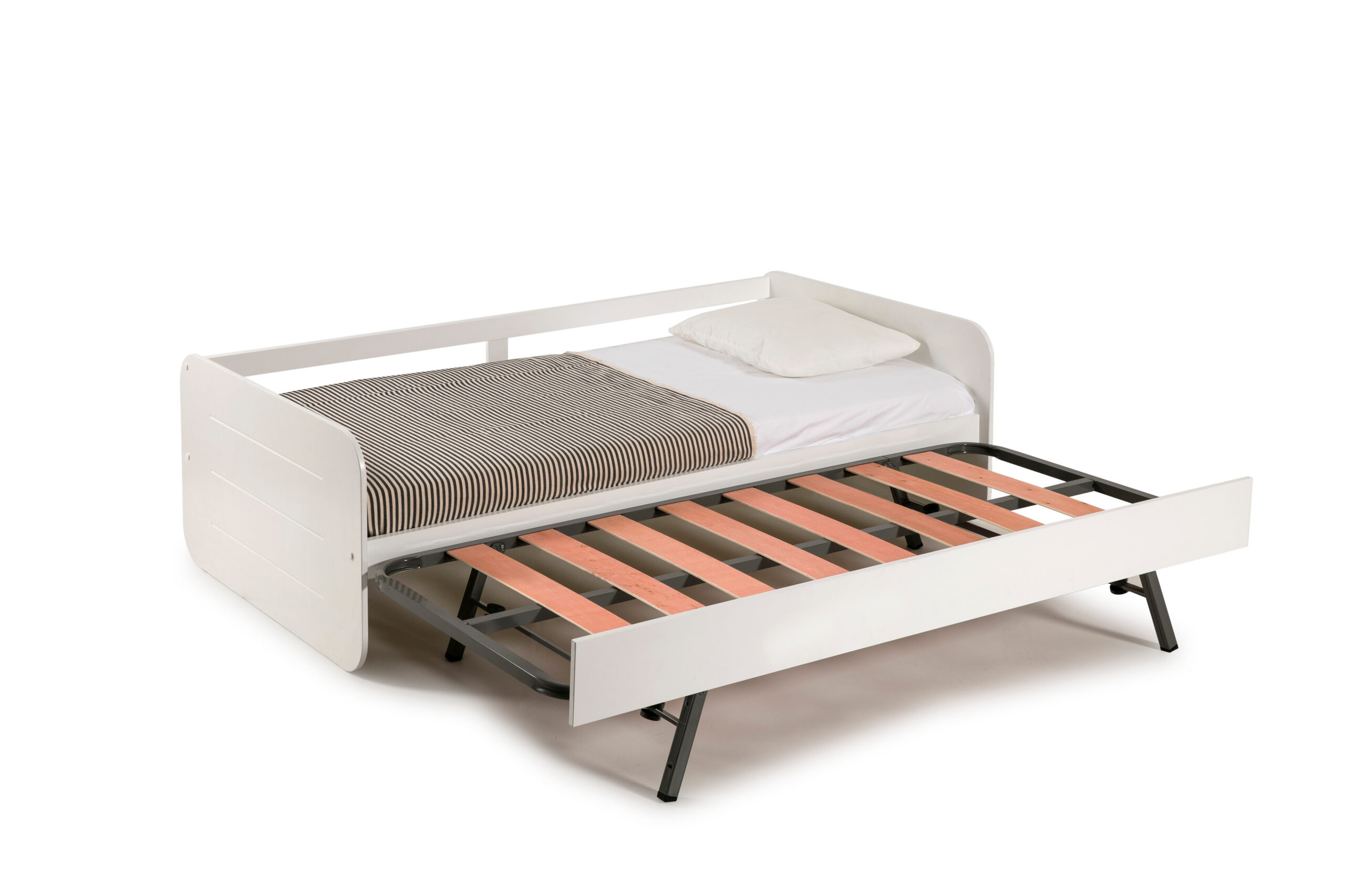 CAMA NIDO REDONA 90CM BLANCO C/SMA - Imagen 10