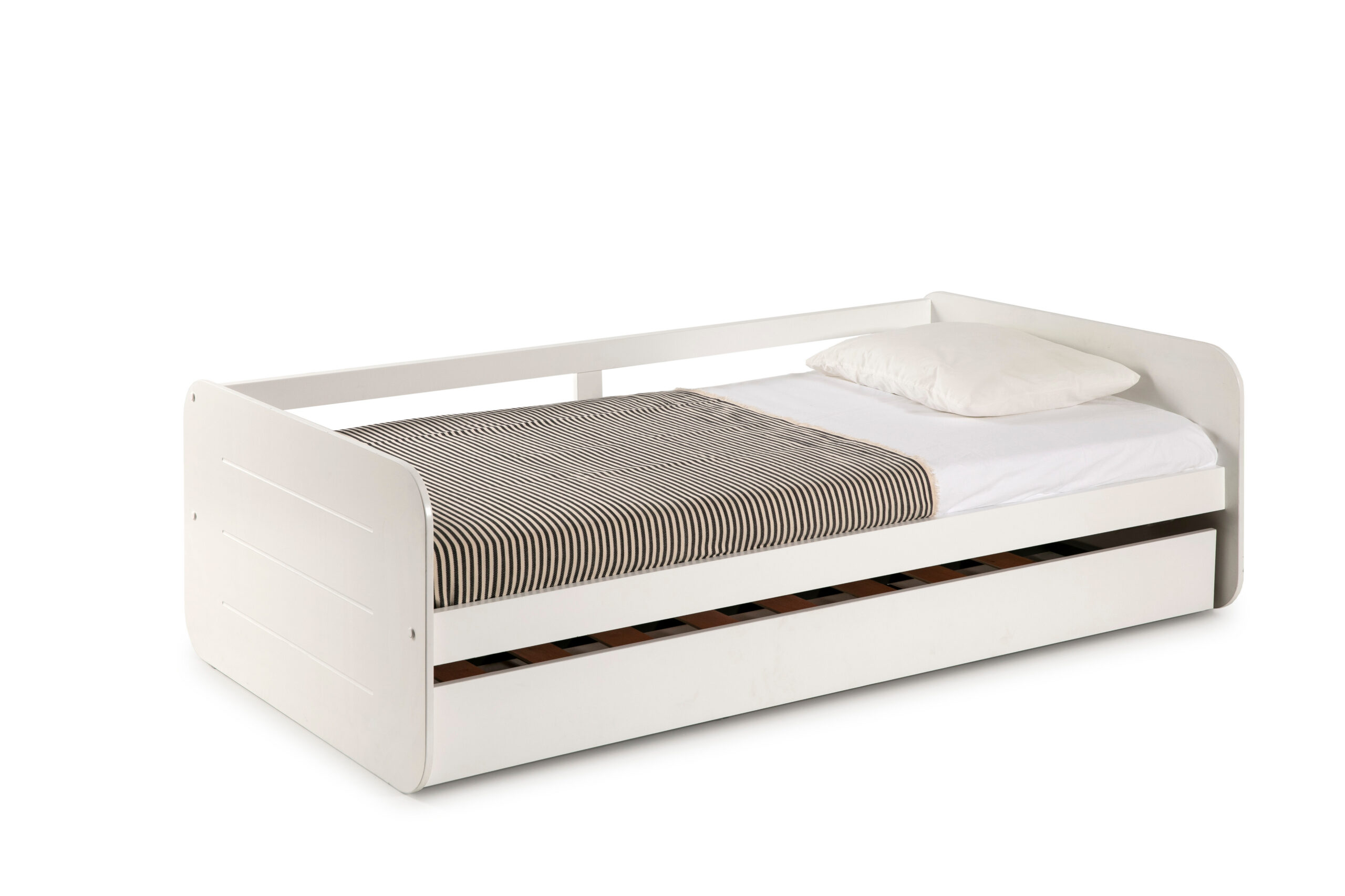 CAMA NIDO REDONA 90CM BLANCO C/SMA - Imagen 12