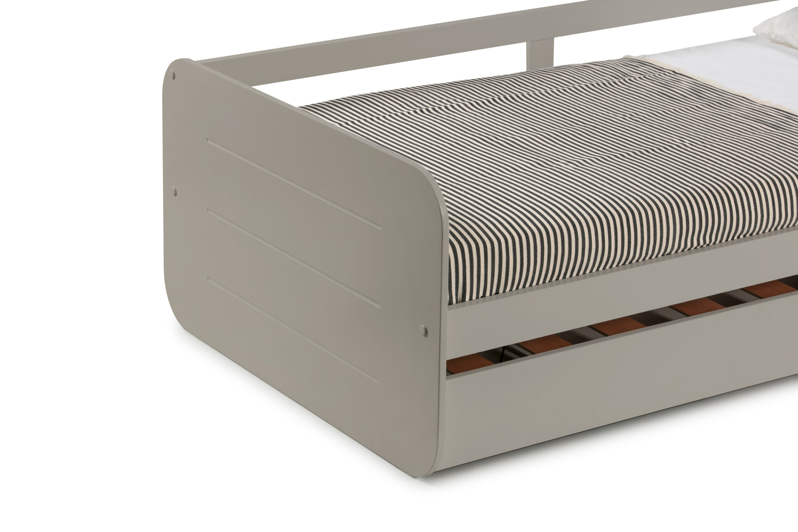 CAMA NIDO REDONA 90CM GRIS C/SMA - Imagen 8