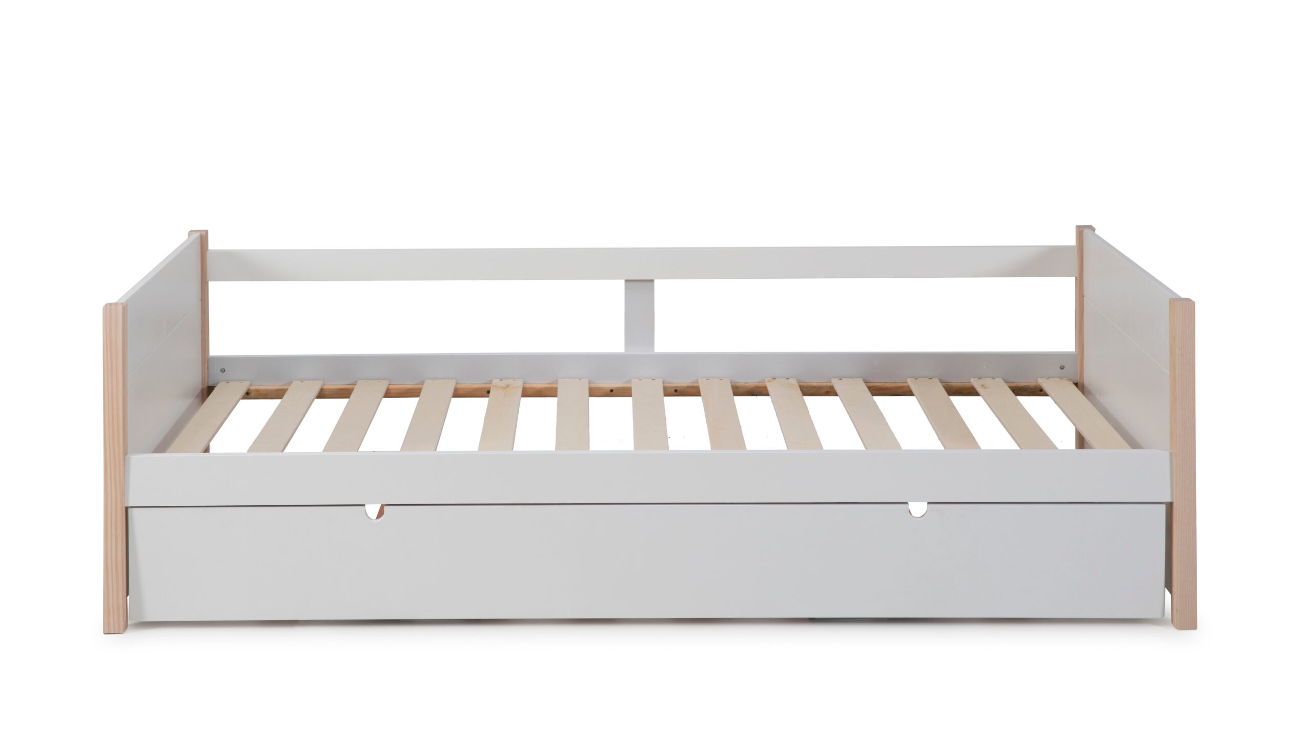 CAMA NIDO KIARA 90X190 BLANCO/CERA BLANCA C/SMA - Imagen 6