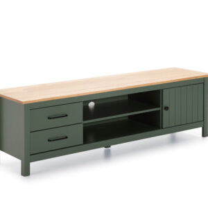 MUEBLE TV MIRANDA 1P2H2C VERDE 5615/CERA