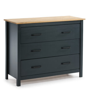 COMODA MIRANDA 3C AZUL 7546 /CERA