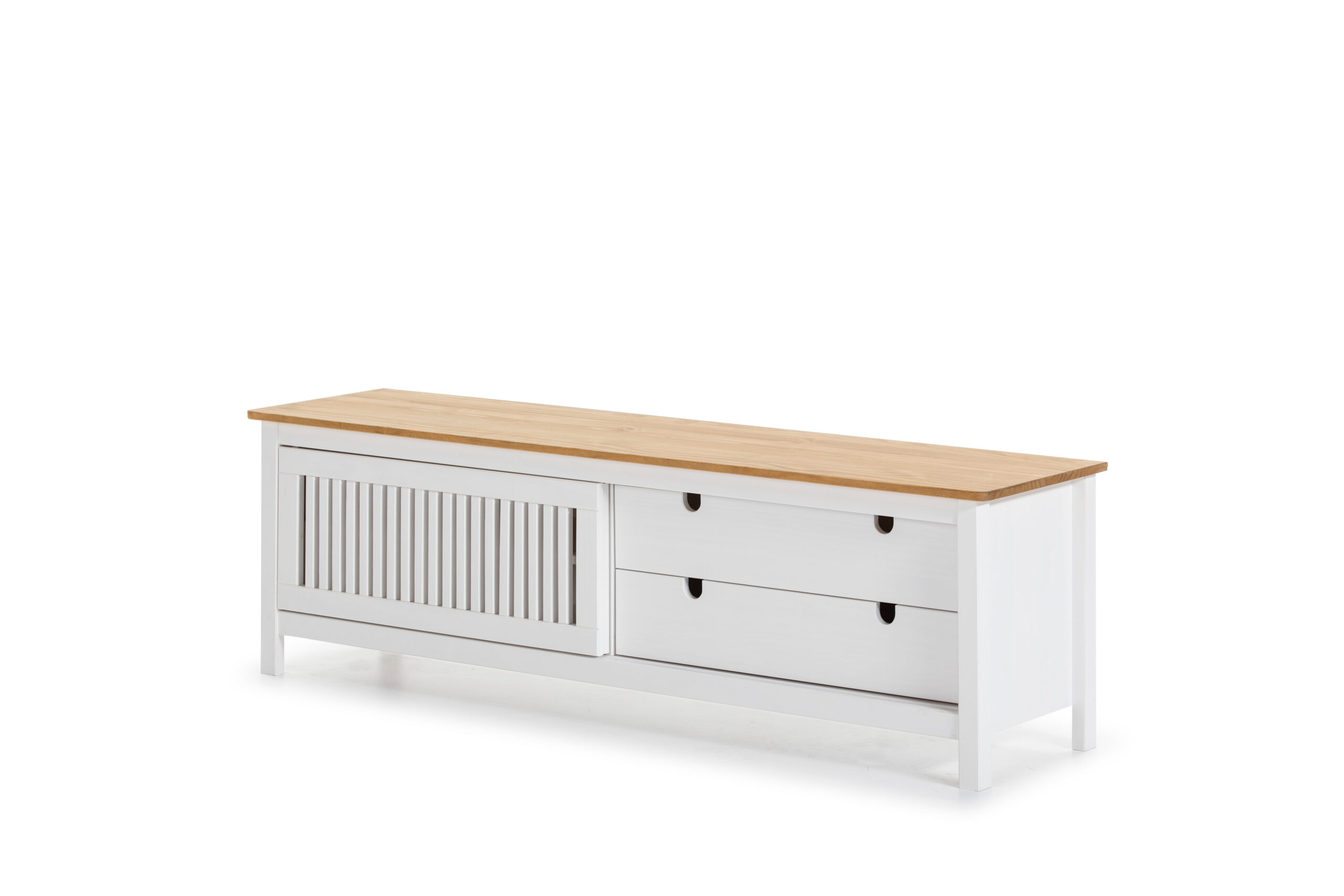 MUEBLE TV BRUNA 1PTACORR/2C CERA/BLANCO LAV - Imagen 5