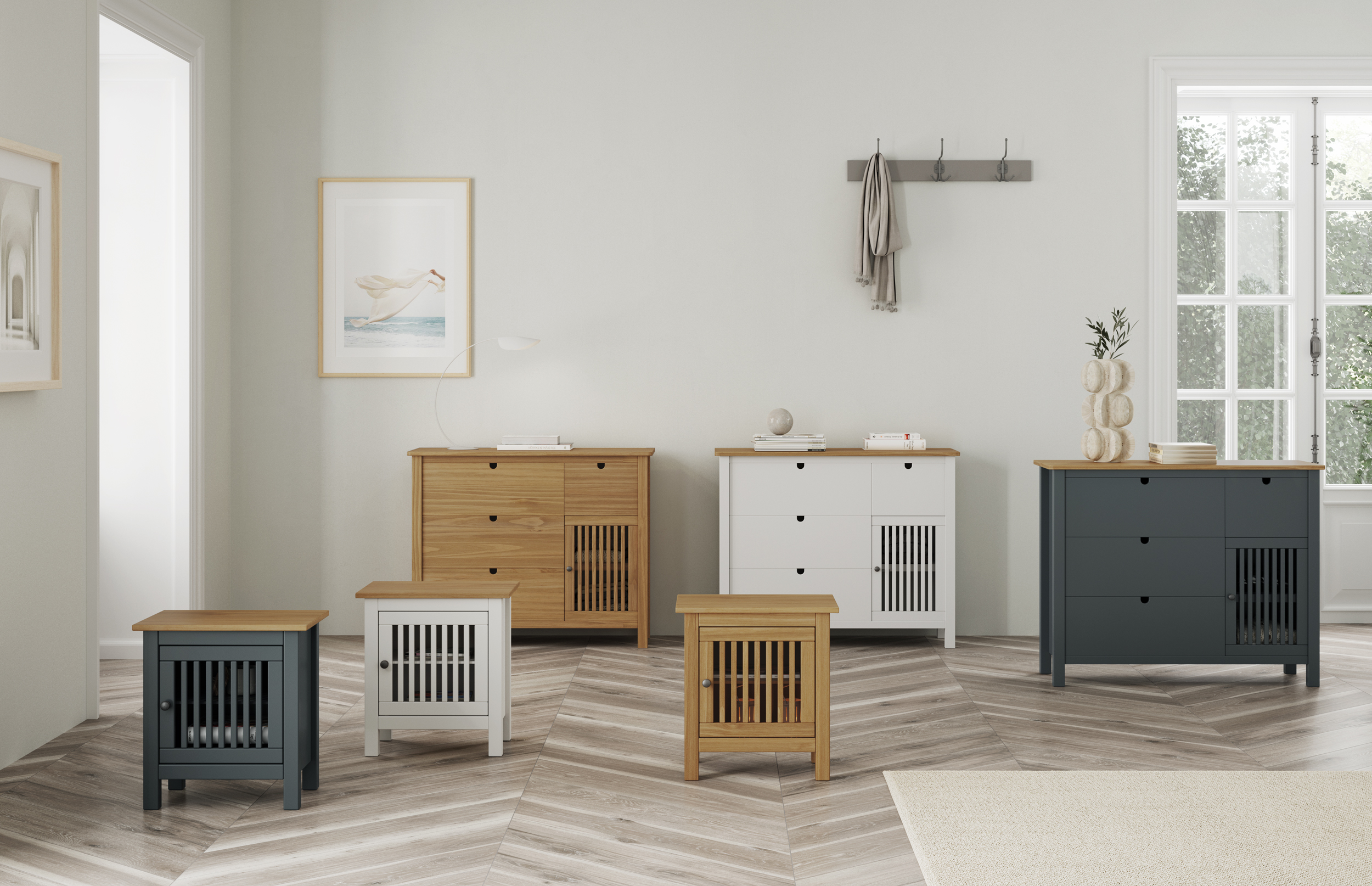 MESITA BRUNA 1P CERA/CERA - Imagen 2