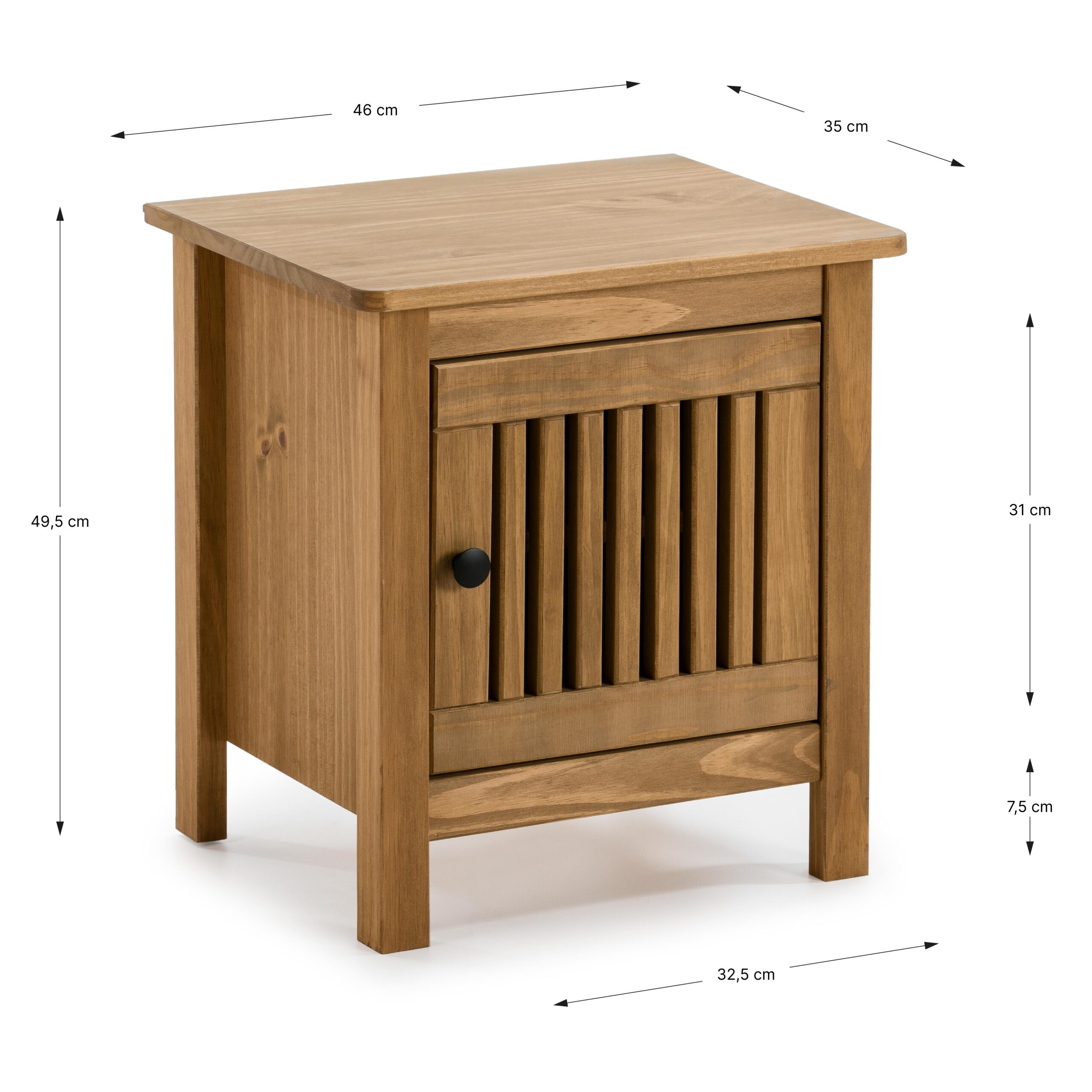 MESITA BRUNA 1P CERA/CERA - Imagen 4