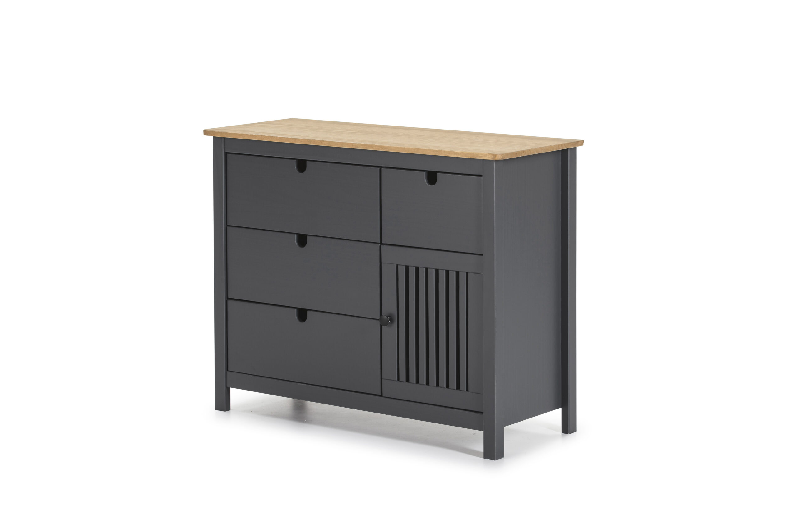 COMODA BRUNA 3C1c1P CERA/GRIS ANTRACITA - Imagen 9