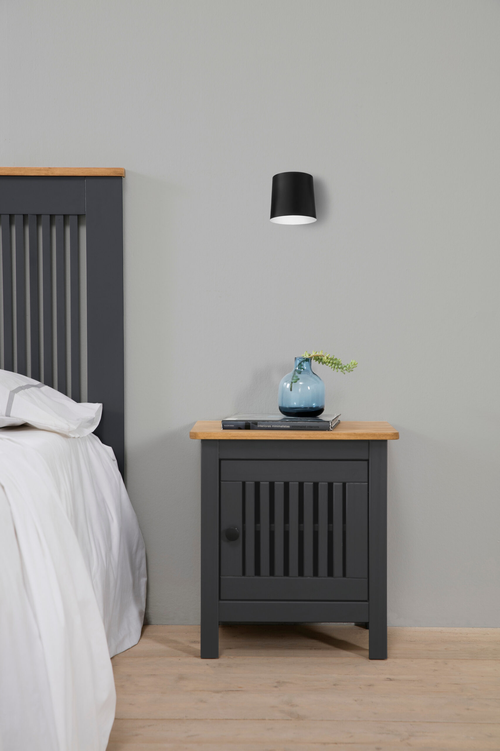 MESITA BRUNA 1P CERA/GRIS ANTRACITA - Imagen 6