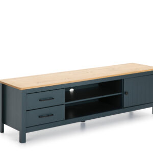 MUEBLE TV MIRANDA 1P2H2C AZUL 7546 /CERA